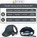 Adjustable Small Black Dog Hat with Chin Strap | Puppy Sun Hat for Spring and Summer | Pet Baseball Cap for Small Dogs - Buy Online on GoSupps.com