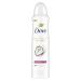 Dove Advanced Care Antiperspirant Deodorant Dry Spray Caring Coconut to help your skin barrier repair after shaving 72hour odor control and all-day sweat protection for soft resilient underarms 3.8oz