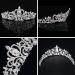 Pearl Butterfly Crown Tiara | Crystal Princess Headband & Bridal Jewelry for Girls & Women - Perfect for Birthdays & Weddings - Buy Online on GoSupps.com