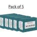 Pack of 5 Alum Bar (Phitkari) by minature | Alum Stone(Fitkari)| Alum Shaving Bar | Alum Blocks After Shave|100g*5 | 100% Only Alum | Chemical & Preservative Free| Pure & Natural - Buy Online on GoSupps.com