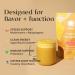 Clevr Blends Turmeric Oat Milk Latte Mix - Golden Moon Milk with Organic Spices, Coconut Creamer, Adaptogens, Reishi & Lion's Mane Mushrooms - 12oz Pack - Buy Online on GoSupps.com