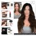 Buy Vivien Real Hair Treat Extensions - Balayage Remy Hair Extensions Natural Black & Chestnut Brown 55cm 100g | Quality Hair Cladding - Buy Online on GoSupps.com