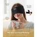 LC-dolida Bluetooth Sleep Mask Headphones 100% Blackout | 6A Cotton | 14-Hour Playtime | Travel Bag & Earplugs | Tech Gadgets for Men Women - Buy Online on GoSupps.com