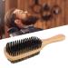 Large Double-Sided Beard Brush | Soft & Hard Bristles | Ergonomic Design for Gentle Facial Care - Buy Online on GoSupps.com
