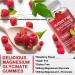 Magnesium Glycinate Gummies 500mg - Sugar Free Chelated Magnesium Potassium Supplement with Vitamin D B6 CoQ10 for Relaxation Calm Mood & Sleep Support - 60 Raspberry Gummies - Buy Online on GoSupps.com