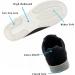 KWUKOTY Men's Diabetic Adjustable Sneakers - No Lace | Wide Sizes 7-12 | Plantar Fasciitis Relief | Black - Buy Online on GoSupps.com