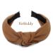 Kotkiddy Women's Hair Bands - 4 Pack Fashionable Non-Slip Leopard Pattern Wide Knot Hair Ties - Buy Online on GoSupps.com