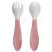 Pepa Pig Baby Spoon Fork Set - BPA Free, Reusable, 12.5cm | Baby Weaning & Training Kids Tableware | Pink, 2pcs - Ideal for Girls 6+ Months - Buy Online on GoSupps.com