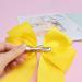 2 Pack 6 inch Bow Hair Clips Large Hair Bow Hair Barrette Clips for Women Girls Yellow Hair Bow - Buy Online on GoSupps.com