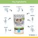 ProDen PlaqueOff Dental Bites 60 g | For Dogs and Cats under 10 kg | Bad breath Plaque Tartar package may vary - Buy Online on GoSupps.com