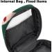 Buy Abstract Color Menstruation Pad Bag with Zipper | Women's Napkin & Tampon Collection Bag | Stylish & Functional for Girls - Buy Online on GoSupps.com