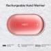 SkyGenius Rechargeable Hand Warmer, 5200mA Reusable Electric Pocket USB Hand Warmers/Power Bank, for Raynauds, Outdoors, Winter Rose - Buy Online on GoSupps.com