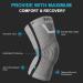NEENCA Compression Knee Support Brace for Men & Women - Knee Pain Relief for Arthritis, Meniscus Tear, Swelling & Joint Inflammation - Medium Gray - Buy Online on GoSupps.com