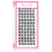 72 Pcs Individual Lashes Lash Clusters DIY Eyelash Extension Natural Lashes Super Thin Band Reusable Soft & Comfortable (D-10mm) 10 mm Natural