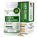 Nature's Nectar Liver Cleanse Detox & Repair Active Liver Support Supplement with Milk Thistle Liver Detox Helps Repair & Protect Liver, Aids Fatty Liver & Gallbladder Health 60 Capsules