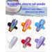Chrome Nail Powder - Holo Chrome Nail Powder with Super Laser Effect for Stunning Nail Art at Home - International Shipping Available - Buy Online on GoSupps.com