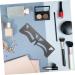 Housoutil 10 Pcs Eyebrow Ruler Makeup Stuff Brow Tool Makeup Tools Eyebrow Shaping Template Labeling Balance 17x4.8cmx5pcs Blackx5pcs - Buy Online on GoSupps.com