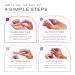 Dr. Dana No Polish Manicure Set - Natural Nail Care Kit with Glycolic Serum Cuticle Oil Glass File | Halal Certified Healthy Nails - Buy Online on GoSupps.com