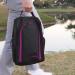 Buy Athletico Golf Shoe Bag - Zippered Mesh Ventilation & External Pocket Black/Pink | Ideal for Golfers - Buy Online on GoSupps.com