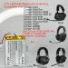 Buy DC 3.7V 523450P 1100mAh Battery Replacement for Corsair Void Elite RGB Virtuoso HS80 & Wireless Headsets | Fast International Shipping - Buy Online on GoSupps.com