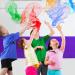 EHIOG 7-Piece Colorful Chiffon Towel Set for Dancing & Decorations | 45x45cm Sensory Accessories for Girls' Parties - Buy Online on GoSupps.com