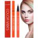 Neon Eyeliner 8 Colors Rainbow Eyeliner Waterproof Smudge Proof Neon Green Eyeliner for Body Eye Face Paint Makeup Shakven Orange 1 count (Pack of 1) - Buy Online on GoSupps.com