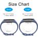 Pack of 3 Silicone Bands for Fitbit Charge 4/3 (Large, Black/Navy Blue/Slate Grey) - Replacement Wristbands for Women Men - Fits 7.1-8.7 Wrists - Compatible with Charge 3 SE - Tracker Not Included - Buy Online on GoSupps.com