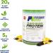 Performance Inspired Plant-Based Protein Powder 20G with Probiotics, Digestive Enzymes, and Fiber - Vanilla Bean 1.5lb - Buy Online on GoSupps.com