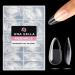 UNA GELLA Medium Almond Gel Nail Tips Half Matte 312pcs Almond Gel x Nails No C Curve Clear Almond False Fake Nails Effective Nail Extensions for DIY Art Salon-Level Press On Nails 12 Sizes C-Almond Medium Full
