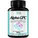 Alpha GPC Choline Supplement 600mg, 99%+ Highly Purified, Highly Bioavailable Source of Choline,120 Veggie Capsules, Cognitive Enhancer Nootropic, Supports Memory & Brain Function, Boosts Focus & Mood 120 Count (Pack of 1)