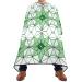 Waterproof Barber Cape -St. Patrick's Day Geometry Cheetah Haircut Bib for Men Unisex Hair Cutting Cape(8rp1a)