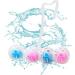 Toilet eners Rim Hanger | Bowl Toilet Deodorizer Rim Hanger | Quick Foaming -Cleaning Ball 4 Balls Included Toilet ener for Bathroom Toilet Care and Flush Cleaning - Buy Online on GoSupps.com