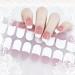 Famini Nail Adhesive Wrap - Gel Nail Polish Strips with Nail File and Stick Semi Cured Nail Art Sticker Waterproof Full Nail Wraps Decal Sets UV/LED Lamp Required Nail Art Decoration - Buy Online on GoSupps.com