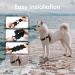 Airtag Dog Collar Silicone Case for GPS Tracking Finder Protective Cover Compatible with Apple Airtag Safety and Anti-lost Dog Collar Cat Loop Holder Pet Accessories (Black-Blue) - Buy Online on GoSupps.com