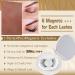 Magnetic Eyelashes with Applicator Magnetic Lashes for Eye Makeup Natural False Eyelashes Magnetic Magnetic Eyeliner Easy to Use & No Glue Needed Natural Eyelashes Kit Fox Eye Lashes for Women-1 Pair - Buy Online on GoSupps.com