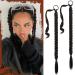 Sofeiyan Long Braid Ponytail Extension with Hair Tie Straight Sleek Wrap Around Hair Extensions Braid Pony Tail Fluffy Natural Soft Synthetic Hairpieces for Women Daily Wear 2Pcs 30 inch-Black Brown 30 Inch (Pack of 2) Black Brown