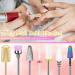 Heymkgo 7-Piece Nail Cutter Attachments Kit | Electrical Nail Drill Bits for Acrylic & Gel Manicure | 3/32 Inch Conical Barrels & Cones | Pedicure Tools - Buy Online on GoSupps.com