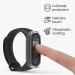 kwmobile Cover Comaptible with Xiaomi Mi Band 4 / Band 5 / Band 6 (Set of 2) -Tempered Glass with Plastic Frame - Black/Transparent black / transparent - Buy Online on GoSupps.com