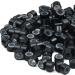 Yamel Micro Links Bead Hair Extensions Rings 250 Pieces 5mm Black Silicone Lined Beads for Human Hair Extensions - Buy Online on GoSupps.com