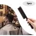Hard Bristle Bartbrush - Professional Wooden Handle Beard & Hair Brush for Men - Dark Brown - Buy Online on GoSupps.com