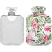 NAANLE 1L Heat Bottle with Cover - Palm Leaf & Flamingo Design for Pain Relief & Therapy - Buy Online on GoSupps.com