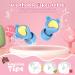 Kids Ear Plugs - Reusable Noise Cancelling Silicone Earplugs for Ages 6-12 | 2 Pairs for Concerts Flying School & Playtime - Grey & Blue - Buy Online on GoSupps.com