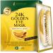 SWISSKOLAB Under Eye Patches For Puffy Eyes 24k Gold Eye Mask For Dark Circles And Puffiness Collagen Eye Gel Pads Moisturizing & Reducing Wrinkles Anti-Aging Hyaluronic Acid (Package May Vary)