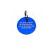 Personalized Dog Brand Pocket with Push Button - Engraved Synthetic Leather Tags in Blue Black Red Yellow | 30mm Control Space - Buy Online on GoSupps.com
