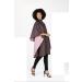 Betty Dain Reversi Reversible Coloring/Styling Cape | 50 x 60 Inches, Chemical-Proof Black Side, Snap Neck Closure, Rose - Buy Online on GoSupps.com