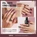 MEFA Red Gel Nail Polish Set 12 Colors Red Gel Polish Set Nude Brown Gel Polish Soak Off UV Led Gold Glitter Dark Red Nail Gel Manicure at Home DIY Salon for Women Nude Brown Red - Buy Online on GoSupps.com