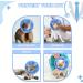 Cat Cone Collar Soft Adjustable Cat Recovery Collar Soft Collar Cone Protective Elizabethan Collar After Surgery and Injuries for for Small Pets Cats Kittens (Blue S) - Buy Online on GoSupps.com