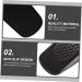 FRCOLOR Height Increasing Insoles - 4pcs Breathable Heel Lifts for Men | Invisible Shoe Height Enhancers | Athletic Foot Support - Black 11X6X1.5CM - Buy Online on GoSupps.com