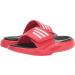 adidas Alphabounce 2.0 Slides Sandal - Unisex 11W/10M - Vivid Red/White/Black - Buy Online on GoSupps.com