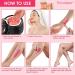 Yovanpur Hard Wax Beads for Hair Removal - 300g (10 Oz) - Ideal for Brazilian Waxing - Gentle on Sensitive Skin - Includes 10 Wax Sticks - Rose Pink - Buy Online on GoSupps.com